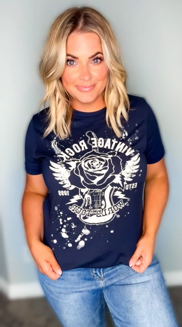 Vintage Rose Graphic T