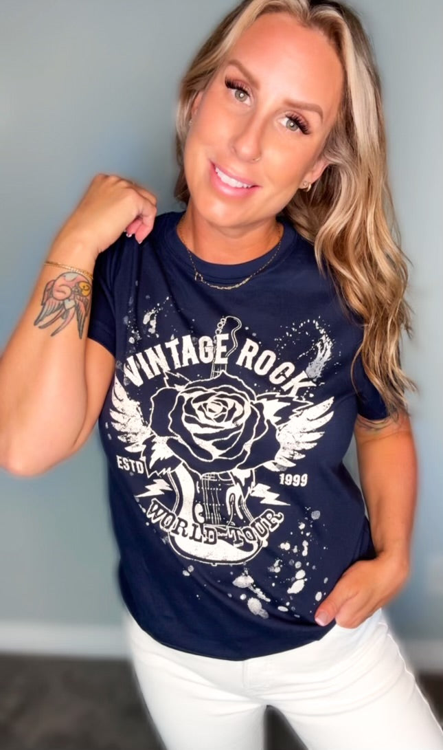 Vintage Rose Graphic T